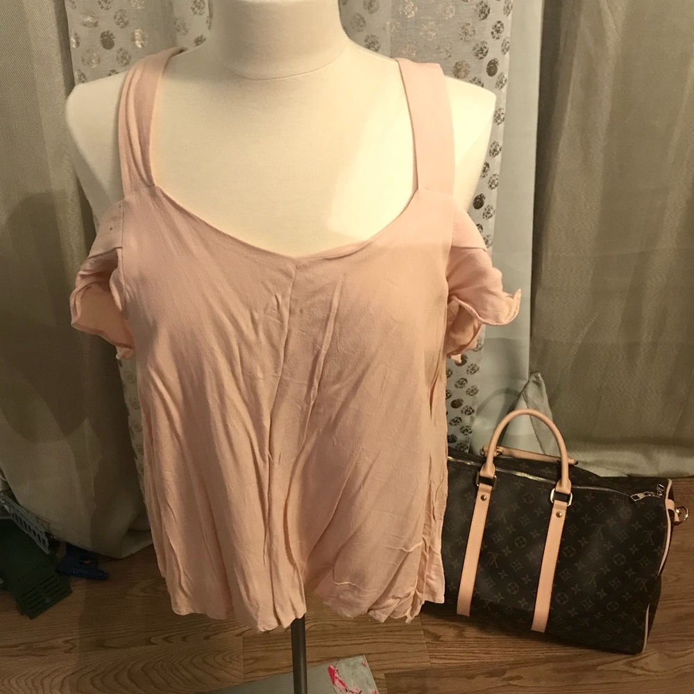 Cold shoulder shirt